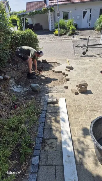 Terrasse ausbessern und umgestalten