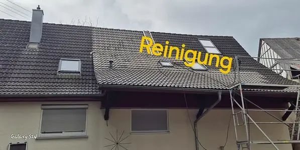 Vor einer Behandlung ist eine Gründliche Reinigung des Daches notwendig.